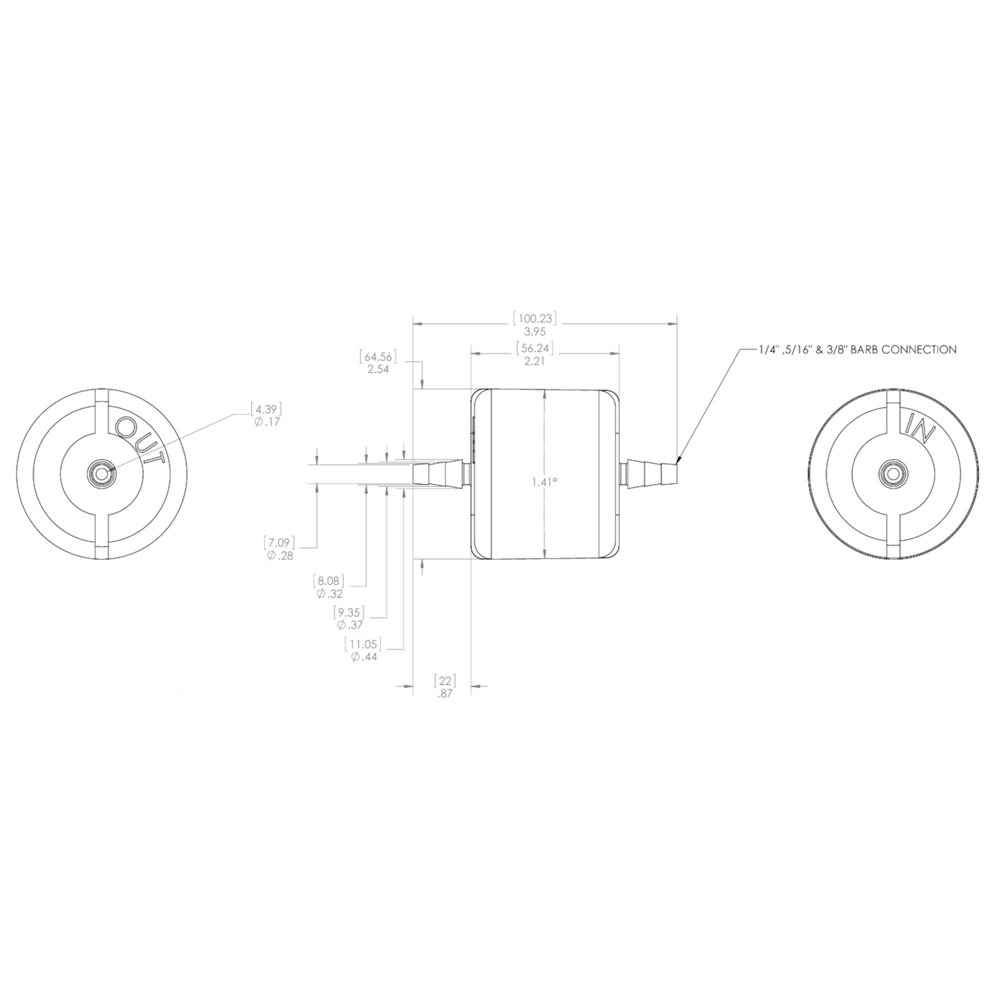 HC06-4N-B - HEPA Capsule Filter, Inline Filter